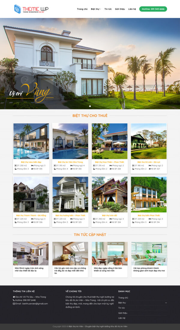 thiết kế web bds