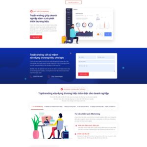 web thương hiệu