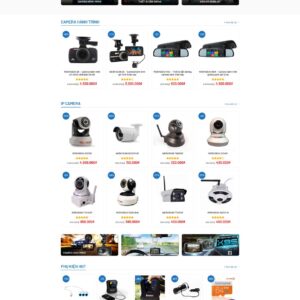 Thiết kế website bán camera