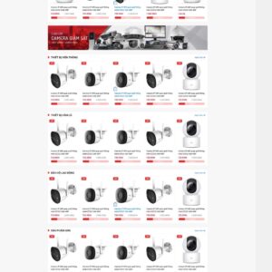 Thiết kế website bán camera