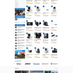 Thiết kế web bán camera