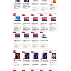 Website bán điện thoại