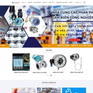 Thiết kế web Thiết bị kỹ thuật cảm biến